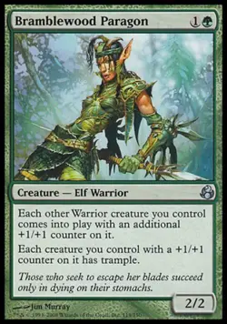 MTG English Bramblewood Paragon NM Foil Morningtide - Image 1