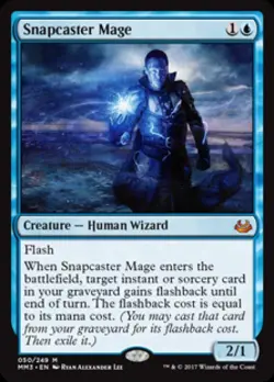 MTG English Snapcaster Mage NM Foil Modern Masters 2017 - Image 1
