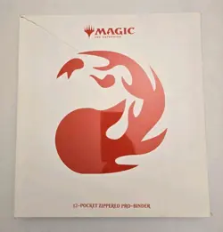 Ultra PRO 12-Pocket PRO-Binder Magic The Gathering MTG Mana 8 Mountain - Image 1
