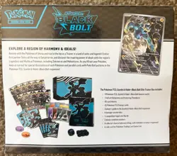 Pokemon TCG: Black Bolt Elite Trainer Box ETB New/Sealed ✅ - Image 2