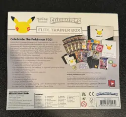 Pokemon Celebrations 25th Anniversary Elite Trainer Box ETB Factory Sealed - Image 2