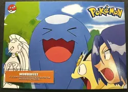 WOBBUFFET X MEOWTH X JAMES X JESSIE - POKEMON JOHTO CARDS TOPS CARD ART - Image 1