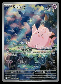 Pokemon Cards Clefairy 094/088 Perfect Order Holo Illustration Rare NM *6 - Image 1
