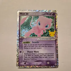 Pokemon TCG Mew EX 88/92 Celebrations Classic Collection Holo - Image 1