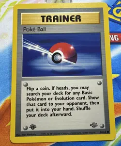 Poke Ball 64/64 - (1st Edition) - Pokemon Jungle Unlimited (Lightly Played) - Image 1