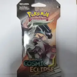 Pokemon TCG Sun & Moon Cosmic Eclipse Sleeved Booster Packs Lot of 5 Art Set - Image 4