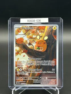 Pokemon TCG Dedenne 093/088 Perfect Order IR B0008-036 - Image 1