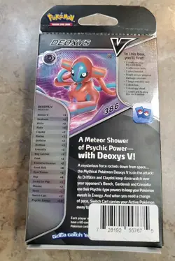 Pokemon Cards (V Battle Deck) Brand New FACTORY SEALED DEOXYS V Box - Image 4