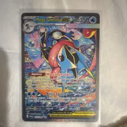 Mega Greninja EX 116/086 Chaos Rising Special Illustration Rare - Image 1