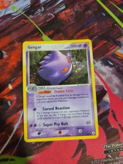 Pokemon Gengar EX 5/92 Legend Maker Holo Rare 100 HP English - Image 1