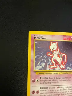 Mewtwo - 10/102 - Pokemon Base Set Unlimited Holo Rare Card WOTC LP - Image 3