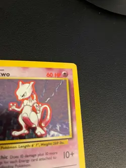 Mewtwo - 10/102 - Pokemon Base Set Unlimited Holo Rare Card WOTC LP - Image 4