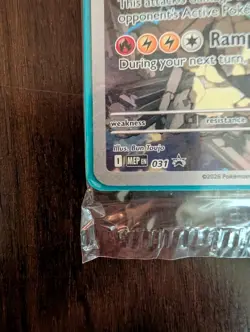 Pokemon N's Zekrom 031 Black Star Promo - Ascended Heroes ETB Holo - Sealed/NM - Image 4