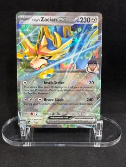 Hop's Zacian ex SVP193 Holo Double Rare Scarlet & Violet Promo Pokemon Holo NM - Image 1