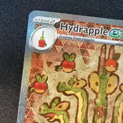 Hydrapple ex 167/142 Sv07: Stellar Crown Holo Pokemon Rare Full Art - Image 4
