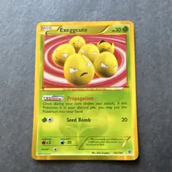 Pokemon Exeggcute 102/101 Plasma Blast Secret Rare Holo Basic TCG Card 30 HP - Image 1