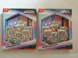 Lot x2 SEALED - Prismatic Evolutions Binder Collections (10 boosters) Pokemon - Image 1