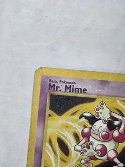 Pokemon Mr. Mime 27/130 2nd Edition Rare NON HOLO - Image 5