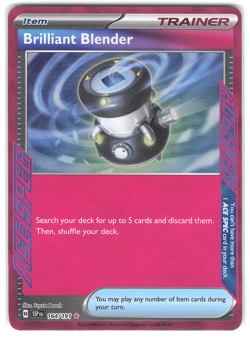 Brilliant Blender 164/191 Pokemon TCG Surging Sparks ACE SPEC - Image 1