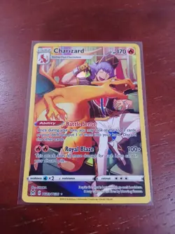 Pokemon TCG Charizard TG03/TG30 Swsh11: Lost Origin Trainer Gallery Holo Rare - Image 1