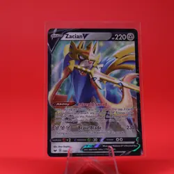 2020 Pokemon TCG SWSH Sword & Shield Ultra Rare 138 /202 Zacian V - Image 1