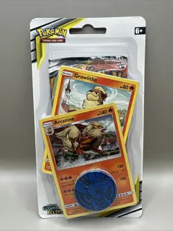 Pokemon TCG - Sun & Moon Cosmic Eclipse Single Booster Blister Pack (Arcanine) - Image 1