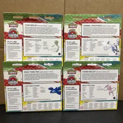Set of 4 Pokemon TCG 2023 World Championships Yokohama Decks Brand New - Image 2