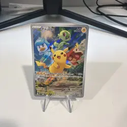 Pikachu 027 SVP Scarlet & Violet Promo Holo HP 60 (2023) English Pokemon TCG - Image 1