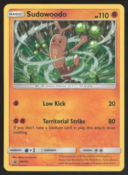 Sudowoodo - SM207 Holo Promo Sun & Moon Promo Pokemon Near Mint - Image 1