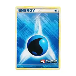 Pokemon League & Miscellaneo Water Energy (2010 Play! Pokemon Promo) (P) # NM - Image 1