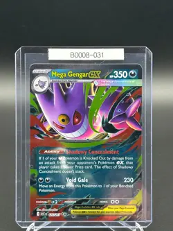 Pokemon TCG Mega Gengar ex 125/217 Ascended Heroes Ultra Rare B0008-031 - Image 1