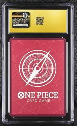 One Piece Monkey D. Luffy OP01-003 Alternate Art Foil Japanese CGC Pristine 10 - Image 2