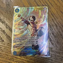 One Piece Illustration Box Vol. 5 Promo Portgas D. Ace ST15-005 SR English - Image 1