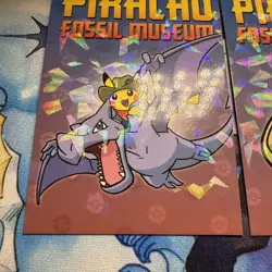 2 Fossil Pikachu Cracked Ice Holos Card Database NON-TCG Pokemon Cards - Image 3