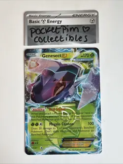 Pokemon Genesect EX Team Plasma 11/101 Plasma Blast Holo Ultra Rare TCG Card - Image 1