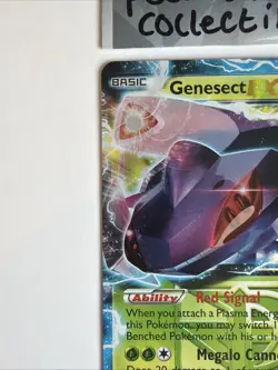 Pokemon Genesect EX Team Plasma 11/101 Plasma Blast Holo Ultra Rare TCG Card - Image 2