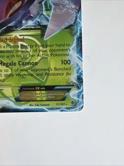 Pokemon Genesect EX Team Plasma 11/101 Plasma Blast Holo Ultra Rare TCG Card - Image 4