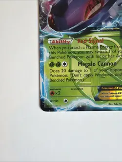 Pokemon Genesect EX Team Plasma 11/101 Plasma Blast Holo Ultra Rare TCG Card - Image 5