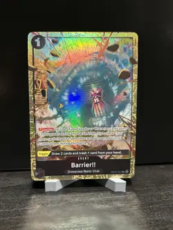 Barrier!! Premium Card Collection Selection Vol. 2 OP04-095 C One Piece Promo - Image 1