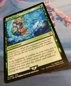 Fight Rigging - Final Fantasy Commander - Rare - NM (see pics) MTG - Image 3