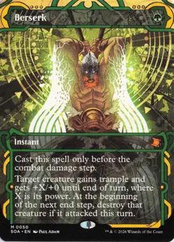 Berserk, 50, SOA, Strixhaven Mystical Archive, M, Regular - Image 1