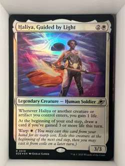 Haliya, Guided by Light Foil R Edge of Eternities 19 NM - Image 1