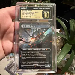 FAS-BOR7 Horus Blightsteel Colossus 2223 Horizon CGC Pristine 10 Pop 1 🔥 - Image 3