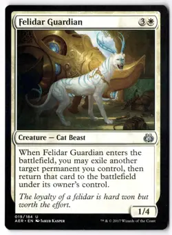 Felidar Guardian AER 19 Magic: The Gathering UC NM - Image 1