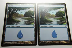 MTG Island (288) x2- -Lorwyn-Lightly Played - Image 1
