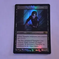 Magic: The Gathering Captivating Vampire Rare Core Set 2011 M11 Foil 87/249 - Image 1