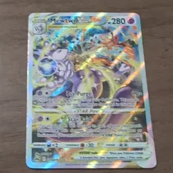 Mewtwo VSTAR GG44/GG70 Crown Zenith Galarian Gallery Ultra Rare Holo 280 HP - Image 1