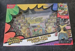 Pokemon Mega Evolution Ascended Heroes Premium Poster Collection Mega Lucario EX - Image 1