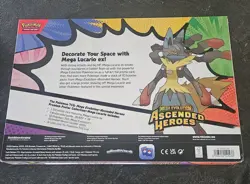 Pokemon Mega Evolution Ascended Heroes Premium Poster Collection Mega Lucario EX - Image 2