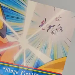 Stage Fight OR7 Pokemon 2000 Topps TV Episode Orange Islands Blue Logo - Image 2